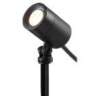 Ellumiere Black Outdoor Low Voltage LED Small Spotlight 2W