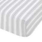 Bianca Check Stripe 100% Cotton Fitted Sheet
