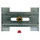 Abacus Recessed Single Fitting Plate - 3/4in Fitting