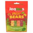 Jealous Sweets Grizzly Bears Plant-based Gummy Sweets 125g