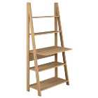 Tiva Oak Ladder Desk