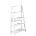 Tiva White Ladder Desk
