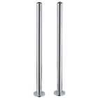 Wickes Decorative Telescopic Standpipes For Freestanding Baths - Chrome