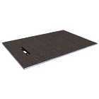 Wickes Linear 30mm Wetroom Shower Tray with End Drain Level Access - 1400 X 900mm