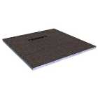 Wickes Linear 30mm Wetroom Shower Tray with End Drain Level Access - 1200 X 1200mm
