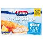 Young'S Light 2 Large Cod Fillet 220g