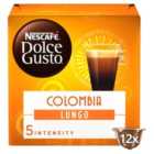 Nescafe Dolce Gusto Colombia Sierra Nevada Lungo Coffee Pods 12 per pack
