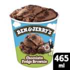 Ben & Jerry's Chocolate Fudge Brownie Ice Cream Tub 465ml 465ml
