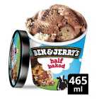 Ben & Jerry's Half Baked Chocolate Ice Cream Tub 465ml
