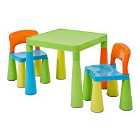 Liberty House Toys Childrens Multicoloured Table and 2 Chairs Set