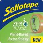 Sellotape Zero Plastic - 30m x 24mm