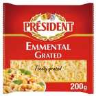 President Finely Grated Emmental Cheese 200g
