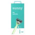 Sunny The Teal One 5 Blade Razor 5 per pack