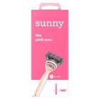 Sunny The Pink One 5 Blade Razor 5 per pack