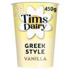 Tims Dairy Greek Style Vanilla Yoghurt 450g