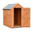 Shire Value Overlap Shed - 6ft x 4ft