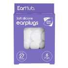 EarHub Sleepwell Soft Silicone Earplugs 6 Pair 6 per pack