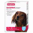 Beaphar WORMclear Dog Up to 20kg 2 Tabs