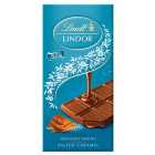 Lindt Lindor Milk Salted Caramel Chocolate Bar 100g