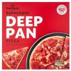 Morrisons Pepperoni Pizza Deep Pan 378g