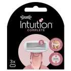 Wilkinson Sword Intuition Complete 3 X Blades 3 per pack