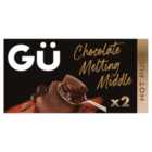 Gu Hot Chocolate Melting Middle Desserts 2 x 100g