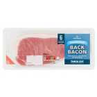 Morrisons Extra Thick Unsmoked Back Bacon Rashers 300g