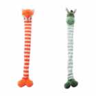 Single Wilko Stretchy Plush Dog Toy in Assorted styles