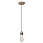 Village At Home Twisted Cord Light Fitting - Copper