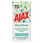 Ajax Plant Based Biodegradable Wipes 70 per pack