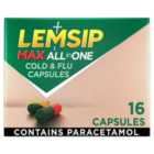 Lemsip Max All in OneCapsules Cold Flu Sore Throat 16 per pack