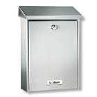 Burg-Wachter Hannover Post Box - Stainless Steel