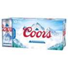 Coors Lager Beer Cans 10 x 440ml
