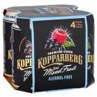Kopparberg Alcohol Free Mixed Fruit Cider Cans 4 x 330ml