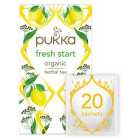 Pukka Tea Fresh Start Organic Herbal Tea 20 per pack
