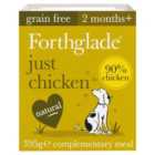 Forthglade Just Chicken Grain Free Wet Dog Food 395g