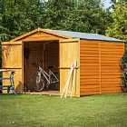 Shire Overlap 10 x 8 Shed With Double Doors and No Windows