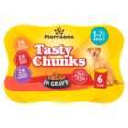 Morrisons Dog Food Meat Chunks In Gravy 6 x 400g