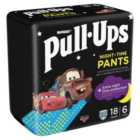 Huggies Pull-Ups Trainers Night Boys Nappy Pants, Size 5-6+ (2-4 Yrs) 18 per pack