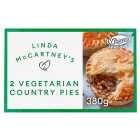 Linda McCartney 2 Frozen Country Pies Deep Fill 380g