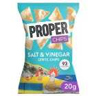 Properchips Salt & Vinegar Lentil Chips 20g