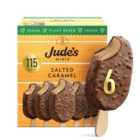 Jude's Vegan Mini Salted Caramel Sticks 6 x 50ml