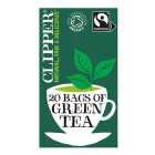 Clipper Organic Fairtrade Green Tea Bags 20 per pack