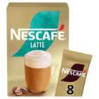Nescafe Gold Latte 8 Mugs 124g