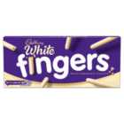 Cadbury White Chocolate Fingers Biscuits 114g