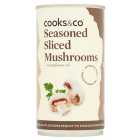 Cooks & Co Seasoned Sliced Mushrooms 345g