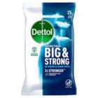Dettol Big & Strong Antibacterial Bathroom Cleaning Wipes 25 per pack
