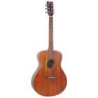 Vintage V300 Acoustic Folk Guitar Outfit - Mahogany