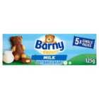 Barny Milk Sponge Bears Biscuits 5 Pack Multipack 5 x 25g