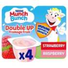 Munch Bunch Double Up Fromage Frais Strawberry & Raspberry 4 x 85g